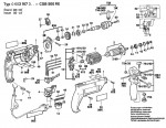 Bosch 0 603 167 303 Csb 500 Re Percussion Drill 230 V / Eu Spare Parts